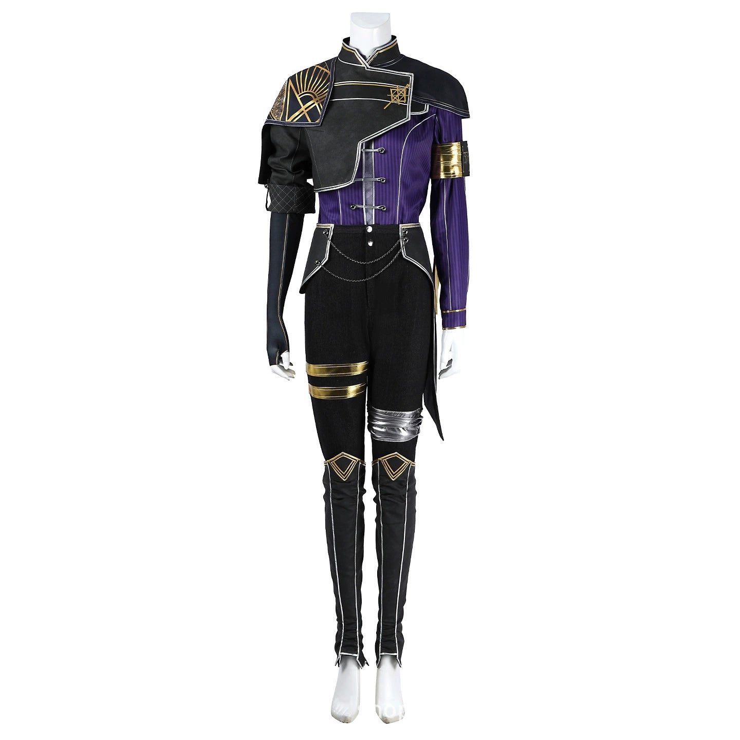 Maelle Clair Obscur 33 Uniform Cosplay Kostuem Damen Violett