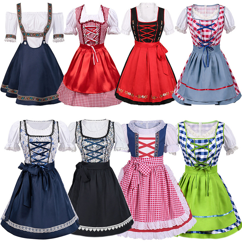 Dirndl-Kollektion – 7 Wiesn-Modelle vom schulterfreien Kleid bis Maid-Set, DAMEN
