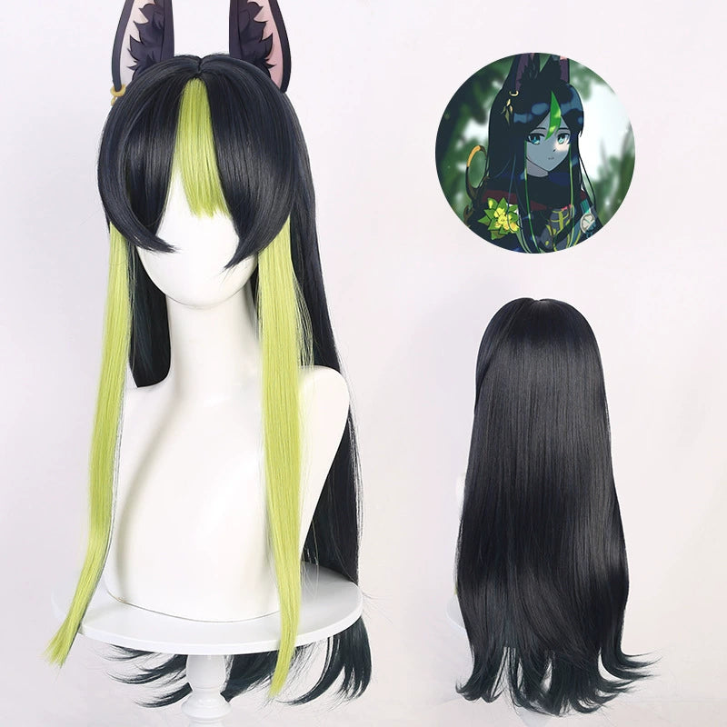 Tighnari Cosplay Peruecke Damen