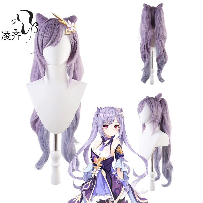 Keqing2 Cosplay Peruecke Damen