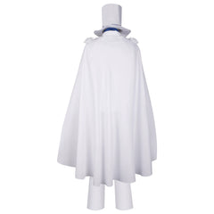 Kaito Kid Detective Conan Phantom Dieb Mantel Cosplay Kostuem Damen