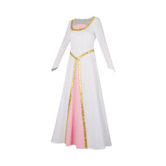 Prinzessin Fiona Shrek Weisses Prinzessinnenkleid Cosplay Kostuem Damen