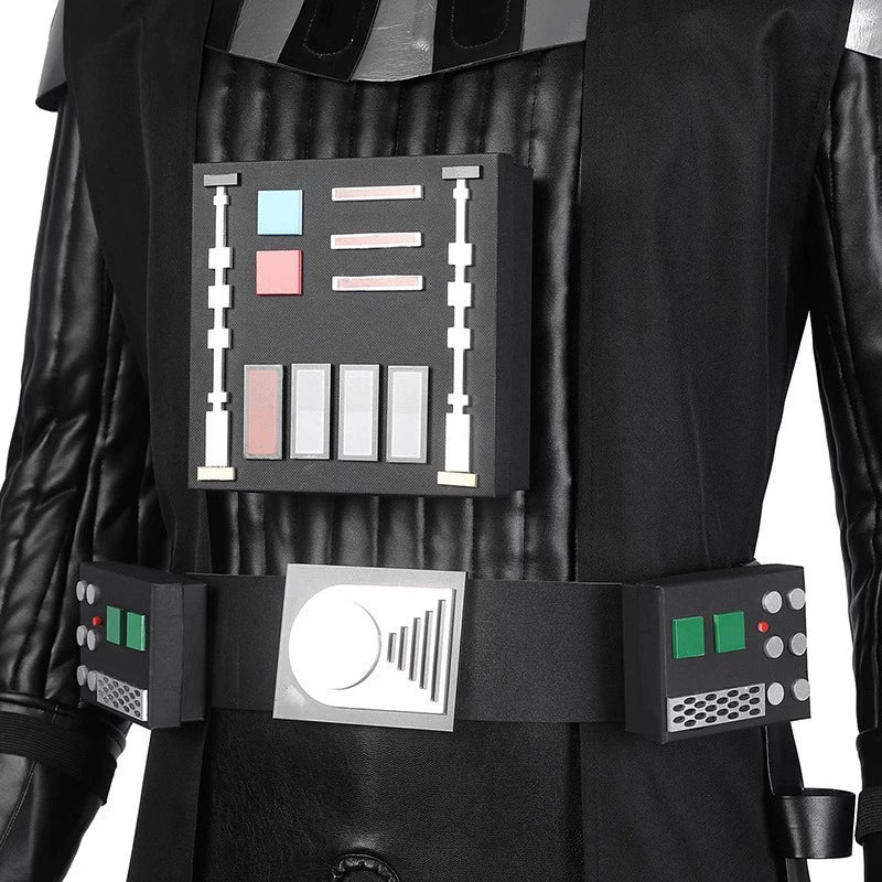 Darth Vader Star Wars Kostuem Cosplay Damen Schwarz Silber