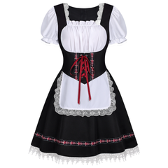 Bayerisches Farmkleid – Oktoberfest Trachtenkleid in Landhaus-Optik, DAMEN