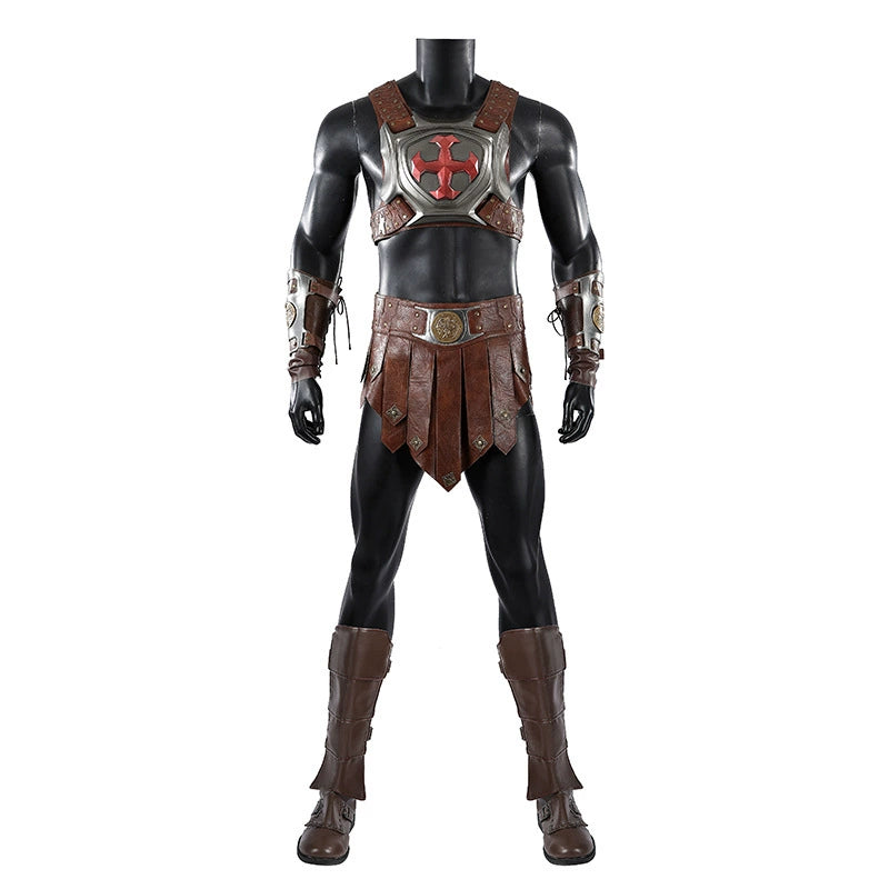 He-Man Masters of the Universe Ruestung Cosplay Kostuem Damen Silber