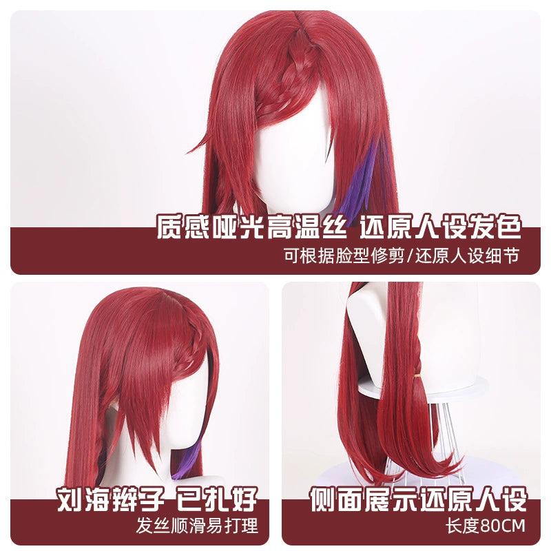 Chasca Cosplay Peruecke Damen