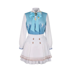 Da Qiao Honor of Kings Blaues Gedaechtniskleid Cosplay Kostuem Damen