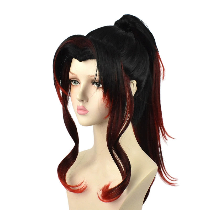 Kokushibo Cosplay Peruecke Damen