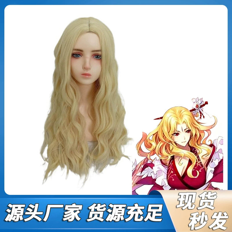 Wavy3 Cosplay Peruecke Damen