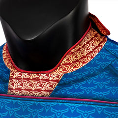 Homelander The Boys Heldenanzug Cosplay Kostuem Damen Blau Rot
