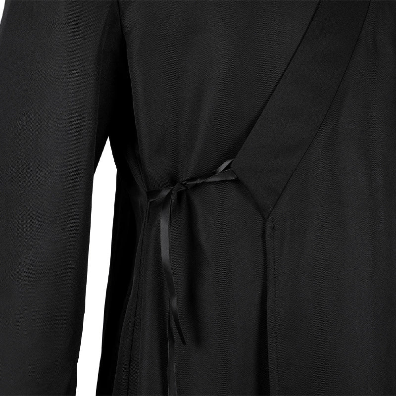 Anakin Skywalker Star Wars Jedi-Robe Cosplay Kostuem Damen Schwarz