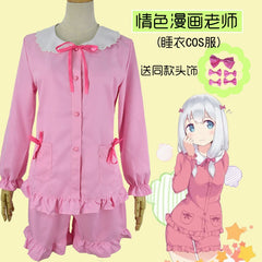Sagiri Sleepwear Eromanga Sensei Schlafanzug Cosplay Kostuem Damen