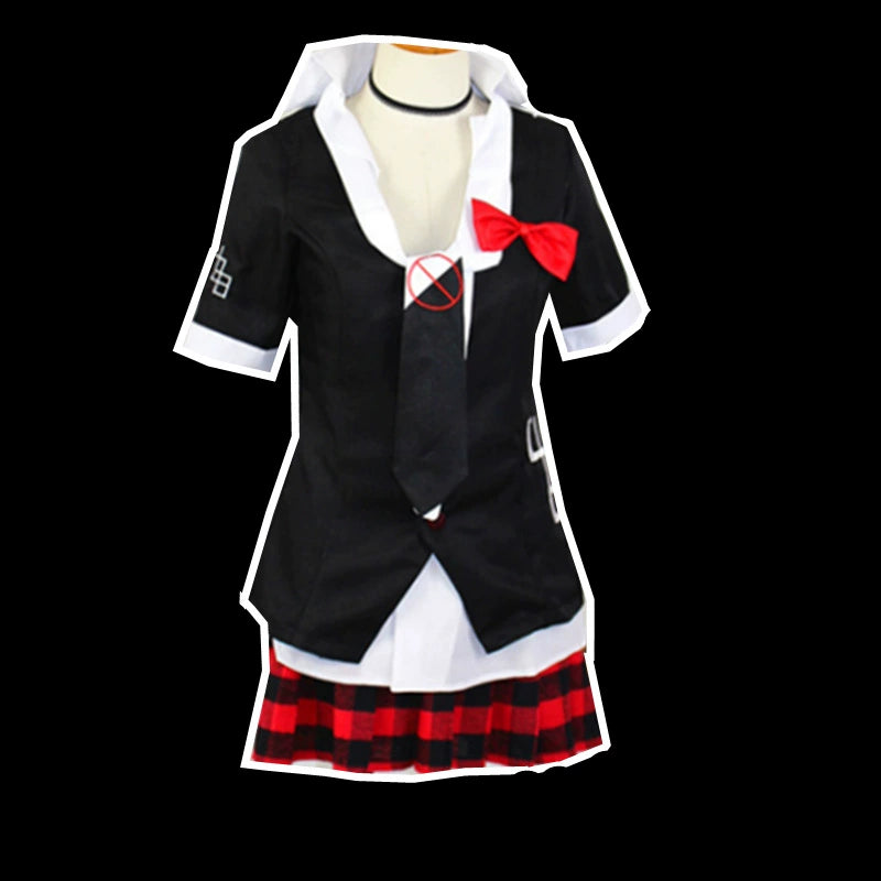 Junko Enoshima Danganronpa Winteruniform Set Cosplay Kostuem Damen