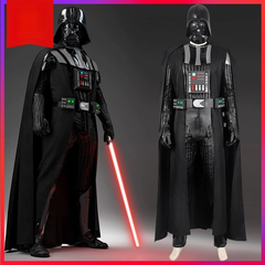 Darth Vader Star Wars Kostuem Cosplay Damen Schwarz Silber