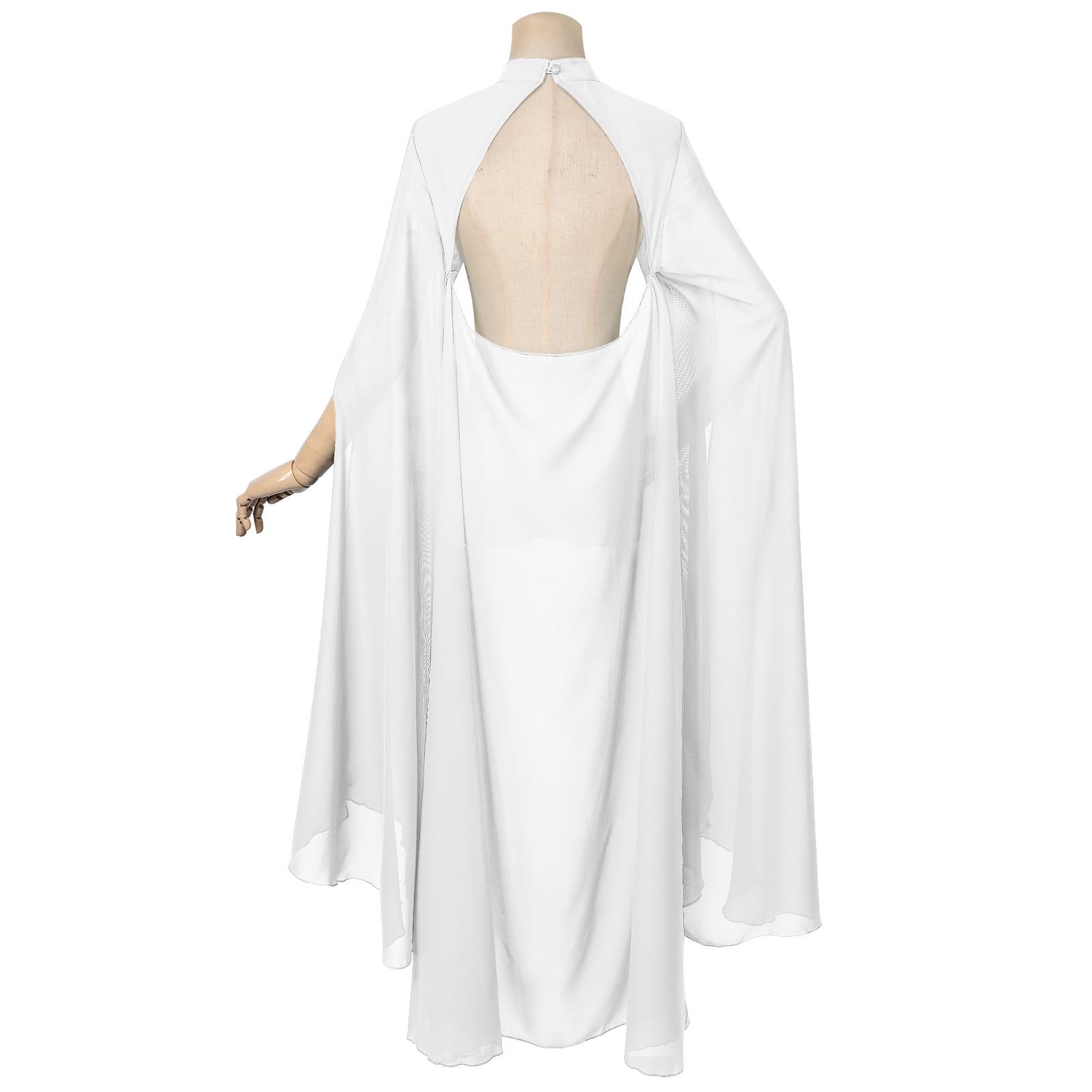 Chiffon-Umhang – Braut-Cape dünn für Festival, DAMEN