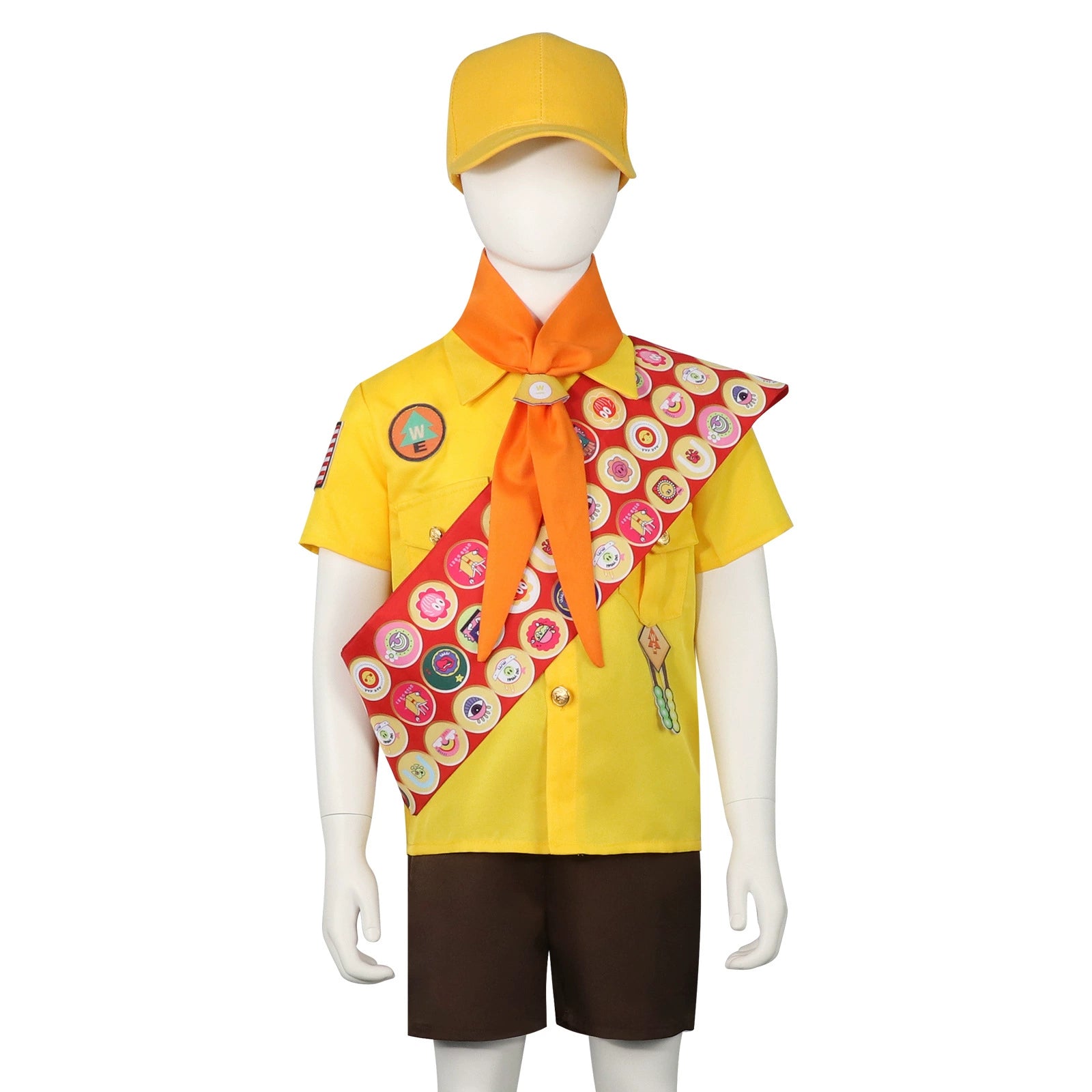 Russell Up Explorer Uniform Cosplay Kostuem Damen