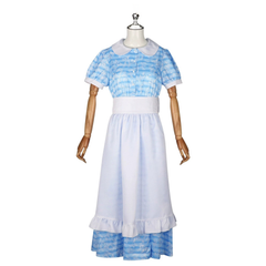 Pilgrim Girl Halloween & Mittelalter Prairie-Spitzenkleid Cosplay Kostuem Damen