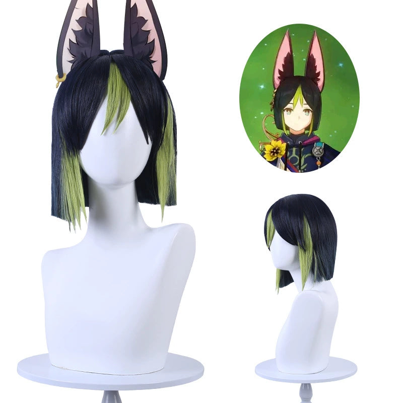 Tighnari2 Cosplay Peruecke Damen