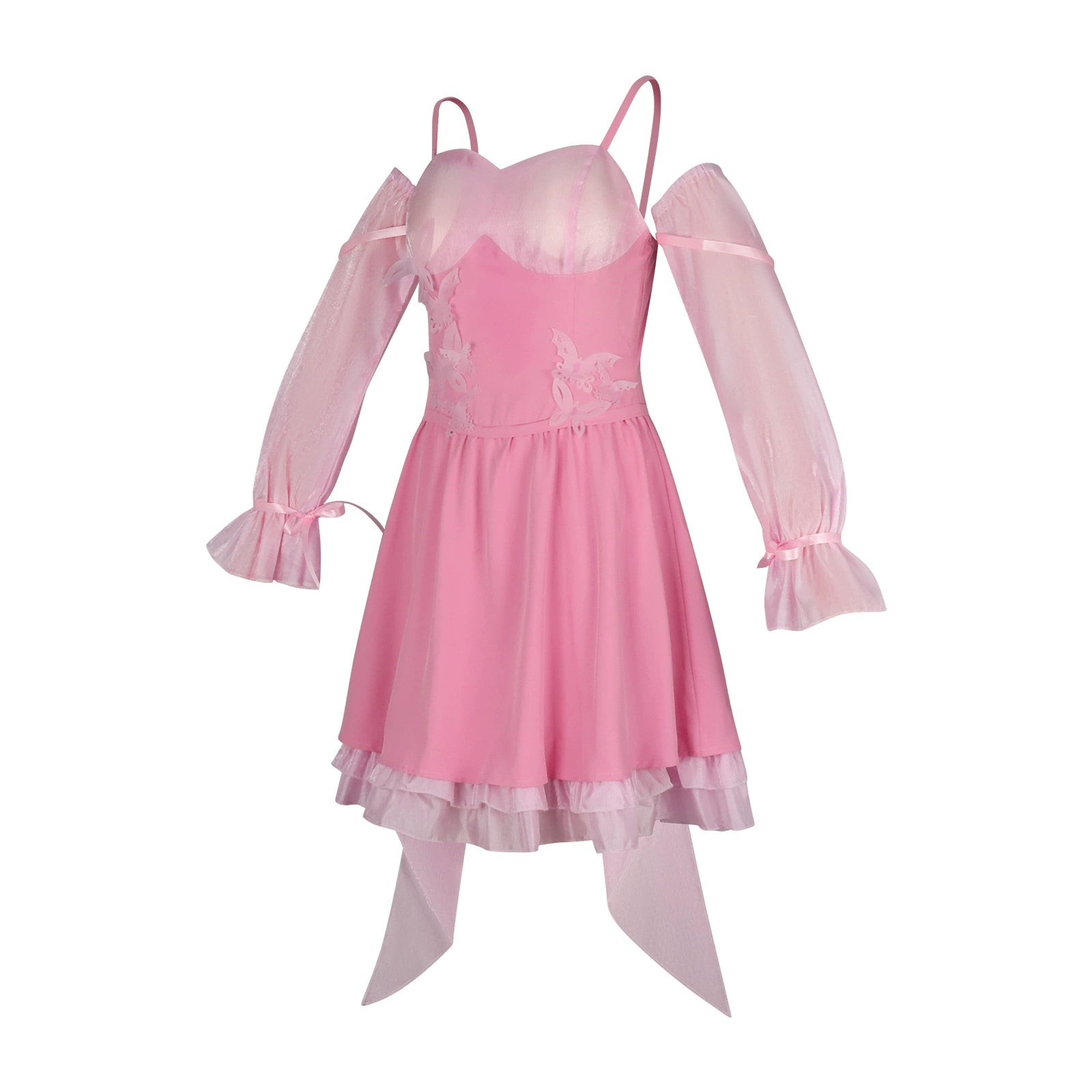 Yimeng Xinlan Love and Deepspace Pinkes Kleid Cosplay Kostuem Damen