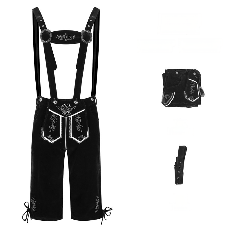 Männer-Lederhose – Trachtenlatzhose für Wiesn, HERREN