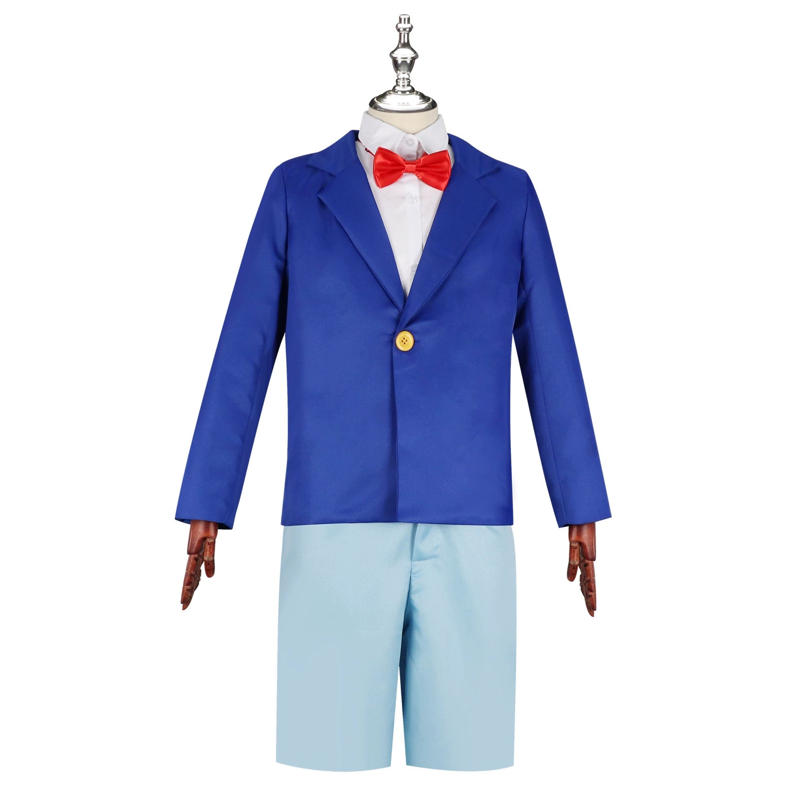 Kaito Kid Deluxe Detective Conan Mantel Set Cosplay Kostuem Damen