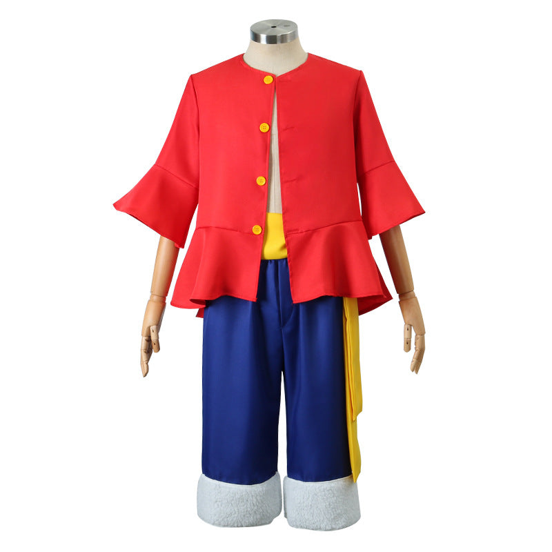 One Piece Luffy Cosplay Costume Set