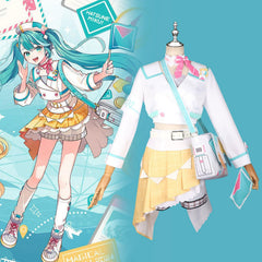 Magical Mirai 2024 Vocaloid Buehnenkostuem Set Cosplay Kostuem Damen
