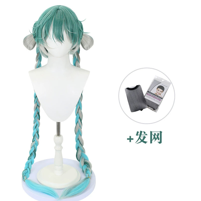 Miku Cosplay Peruecke Damen