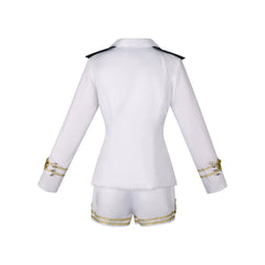 Jang Wonyoung K-Pop Weisses Buehnenkleid Cosplay Kostuem Damen