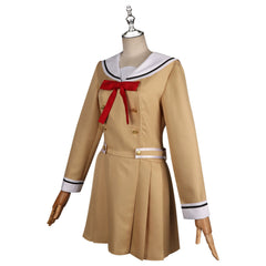 Toyama Kasumi BanG Dream Pinkes Schuluniform Set Cosplay Kostuem Damen