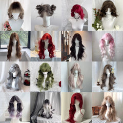 Wig  Cosplay Peruecke Damen