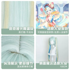 Snowmiku Cosplay Peruecke Damen