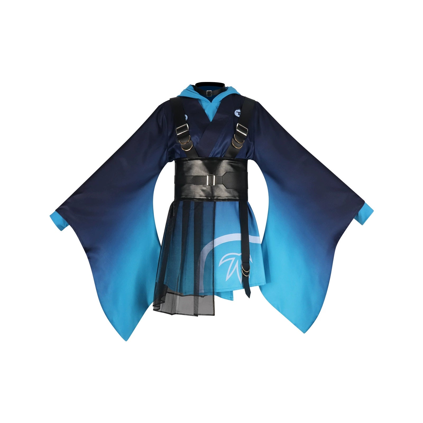 Kaguya Idol Bühnen-Kimono Cosplay Kostuem Damen Orange