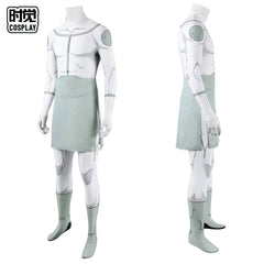 Mark Grayson Invincible Heldenanzug Cosplay Kostuem Damen Weiß