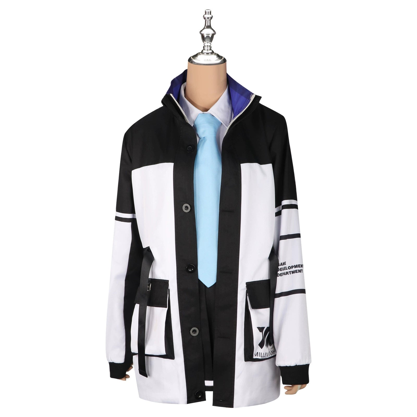 Alice Blue Archive Arbeitsanzug Cosplay Kostuem Damen Blau