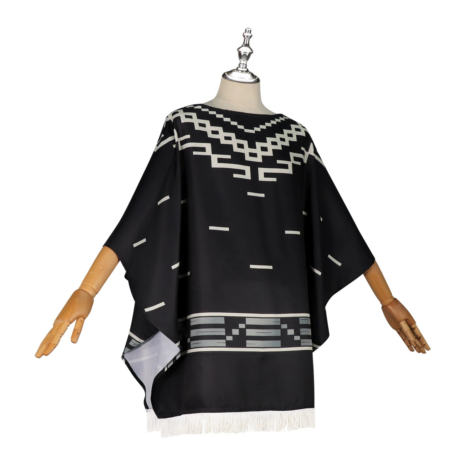 Clint Western Poncho-Umhang-Set Cosplay Kostuem Damen