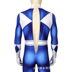 Tricera Ranger Power Rangers Anzug Cosplay Kostuem Damen Blau