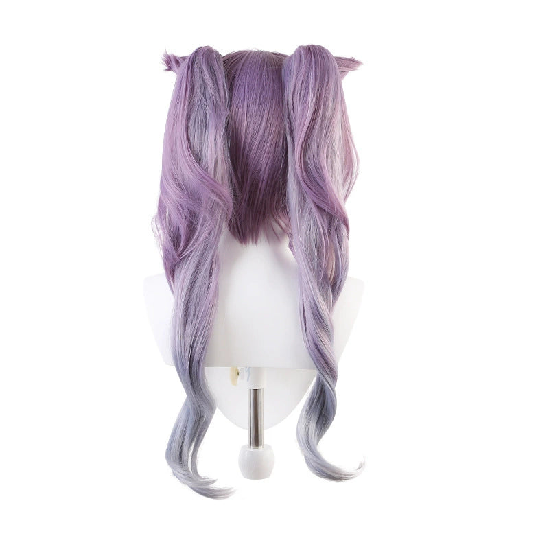 Keqing Cosplay Peruecke Damen