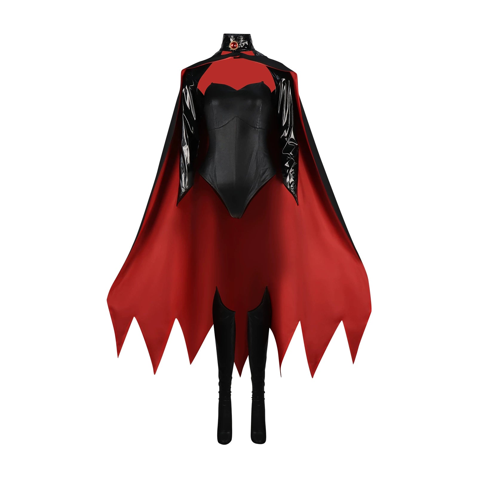 Madelyne Pryor X-Men Schwarzes Gothic-Kostuem Cosplay Kostuem Damen