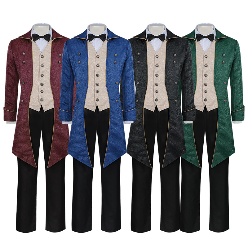 Fliegen-Frack Set – Weihnachtskursid mit Smoking-Jacke oder Hose einzeln, HERREN