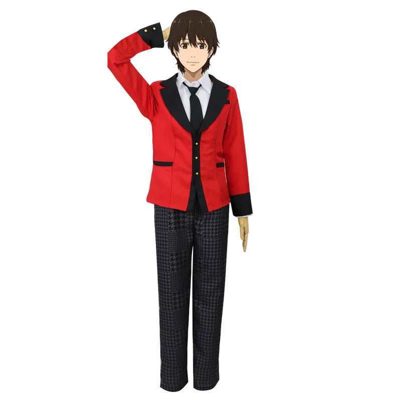 Yumeko Council Kakegurui Schulrats-Uniform Cosplay Kostuem Damen