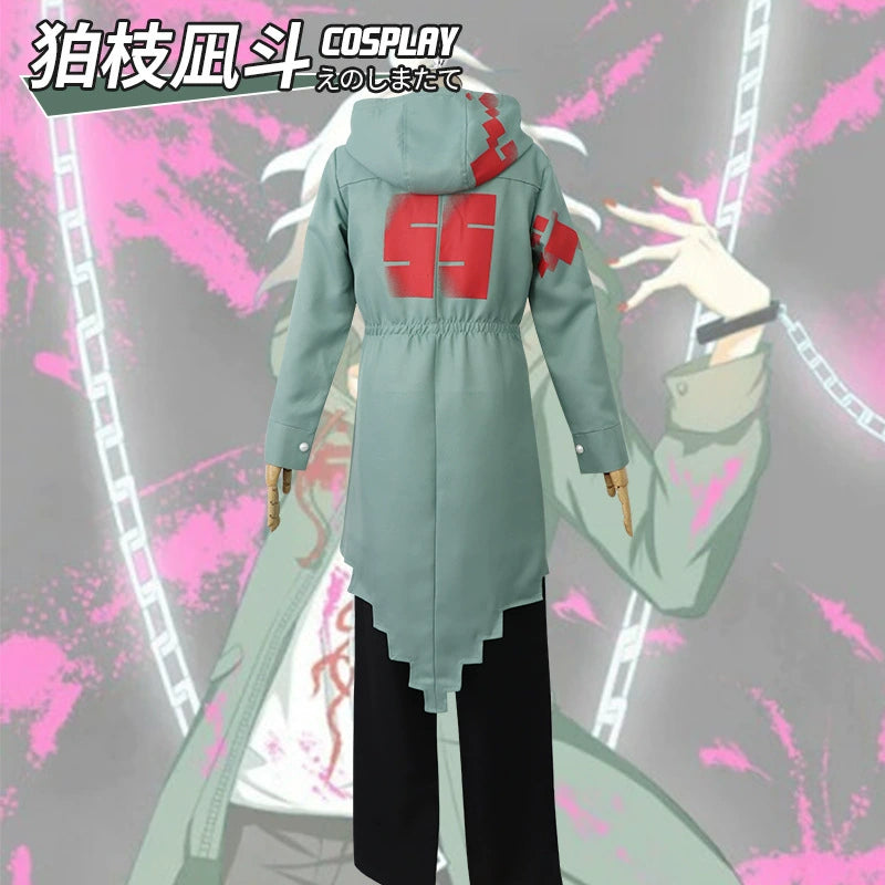 Nagito Komaeda Danganronpa Weisse Festgarderobe Cosplay Kostuem Damen