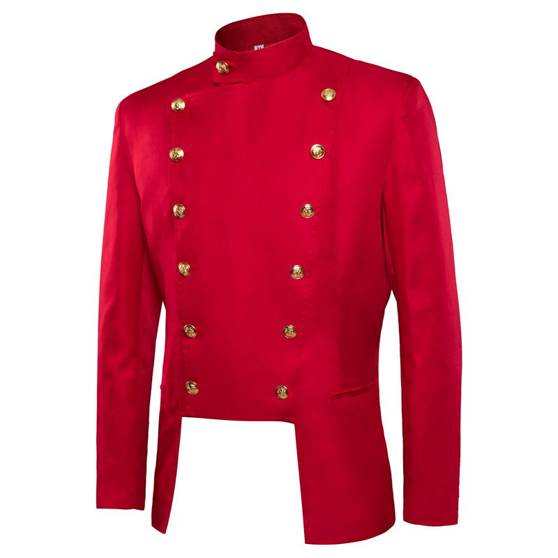 Court Prince Double Breasted Jacket Medieval Kostüm Herren