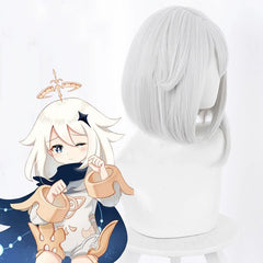 Paimon Cosplay Peruecke Damen