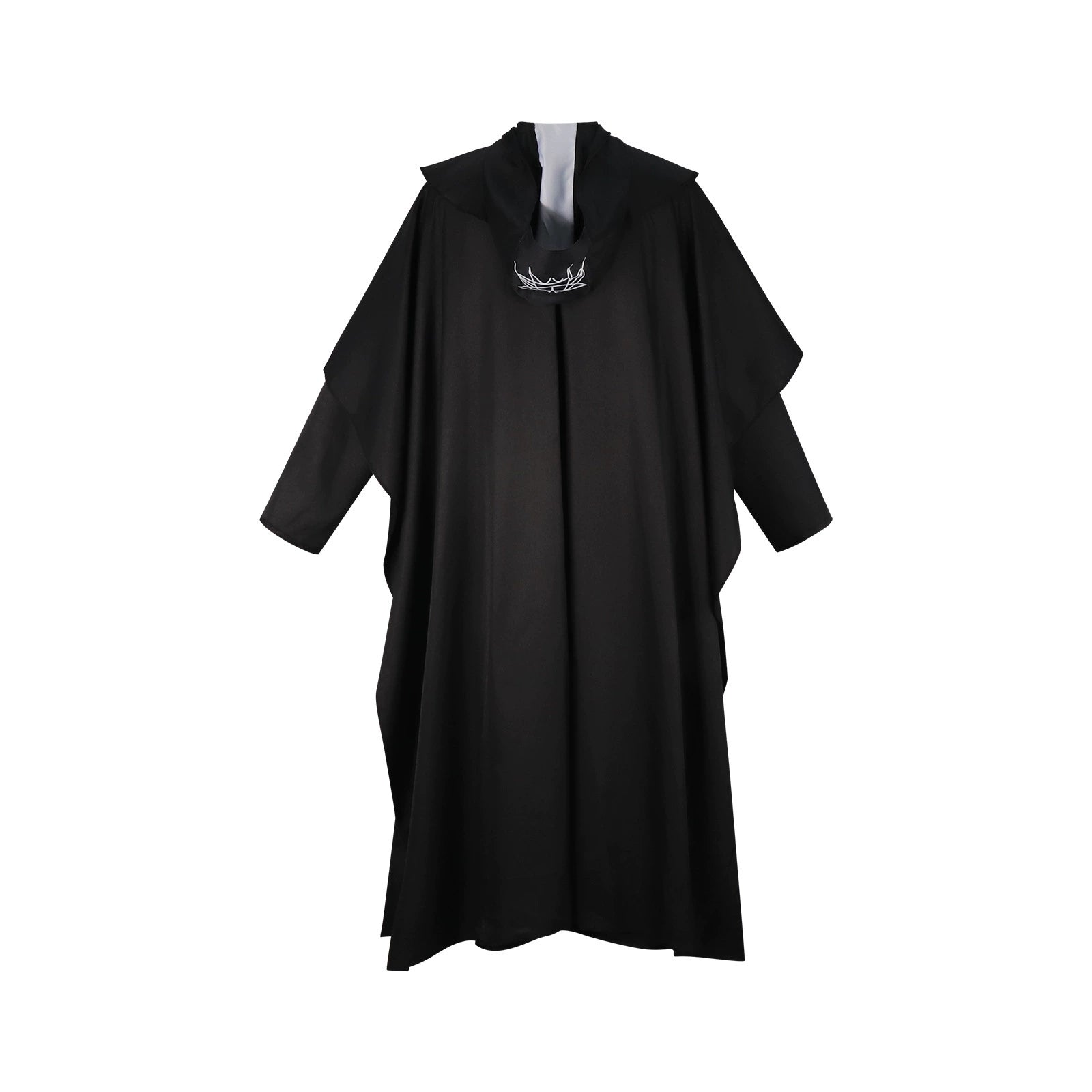 Dark Priest Halloween & Mittelalter Schwarze Kutte Cosplay Kostuem Damen