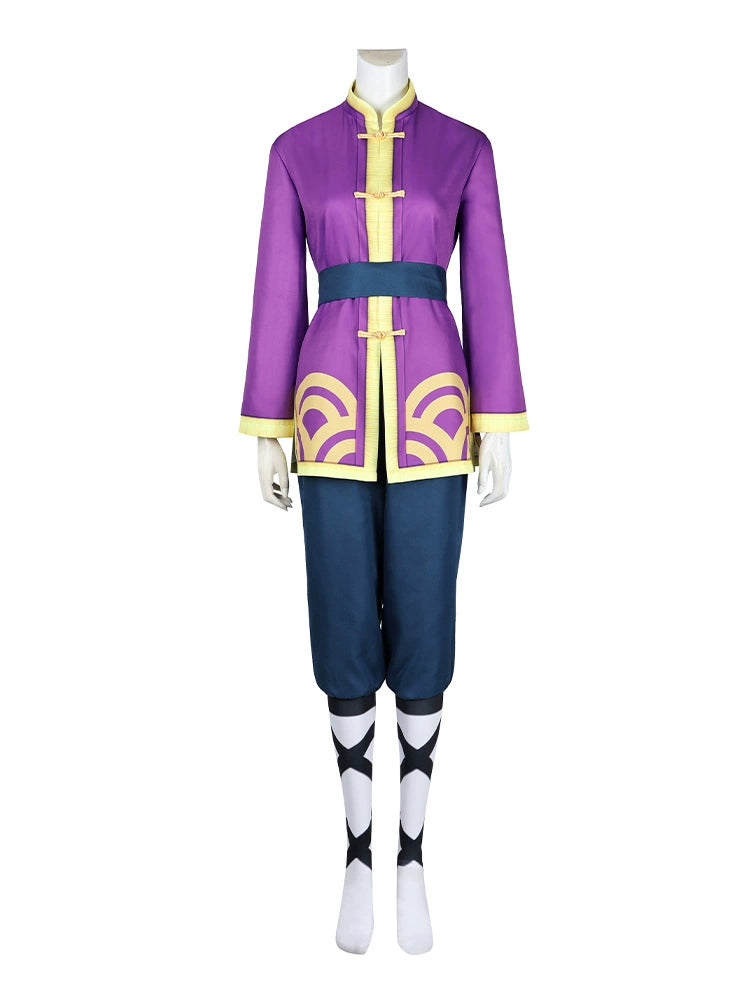 Princess Peach Super Mario Prinzessinnenkleid Cosplay Kostuem Damen Blau
