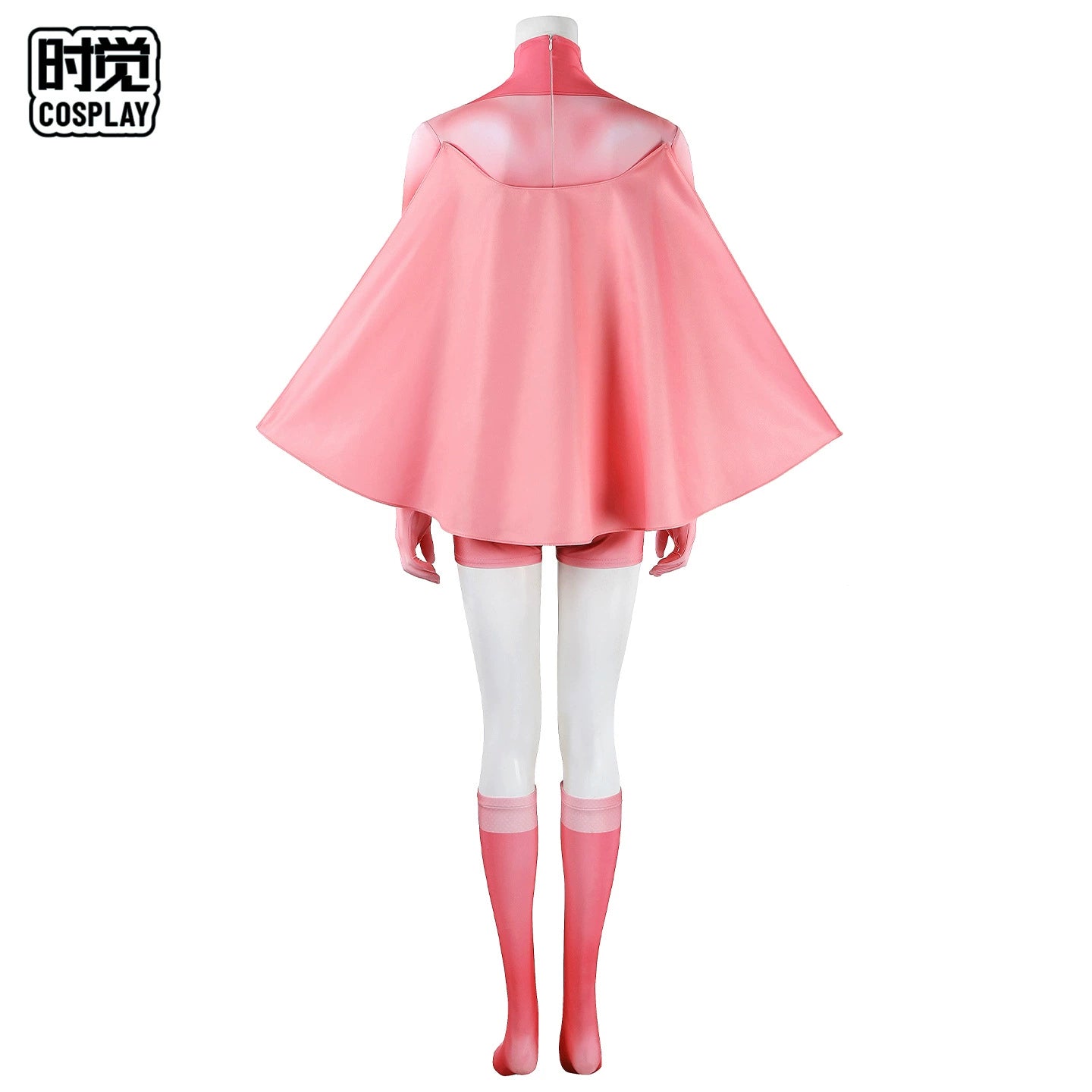 Atom Eve Invincible Anzug Cosplay Kostuem Damen Pink Rot