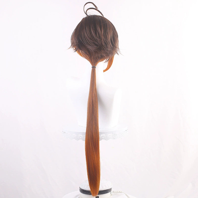 Zhongli Cosplay Peruecke Damen