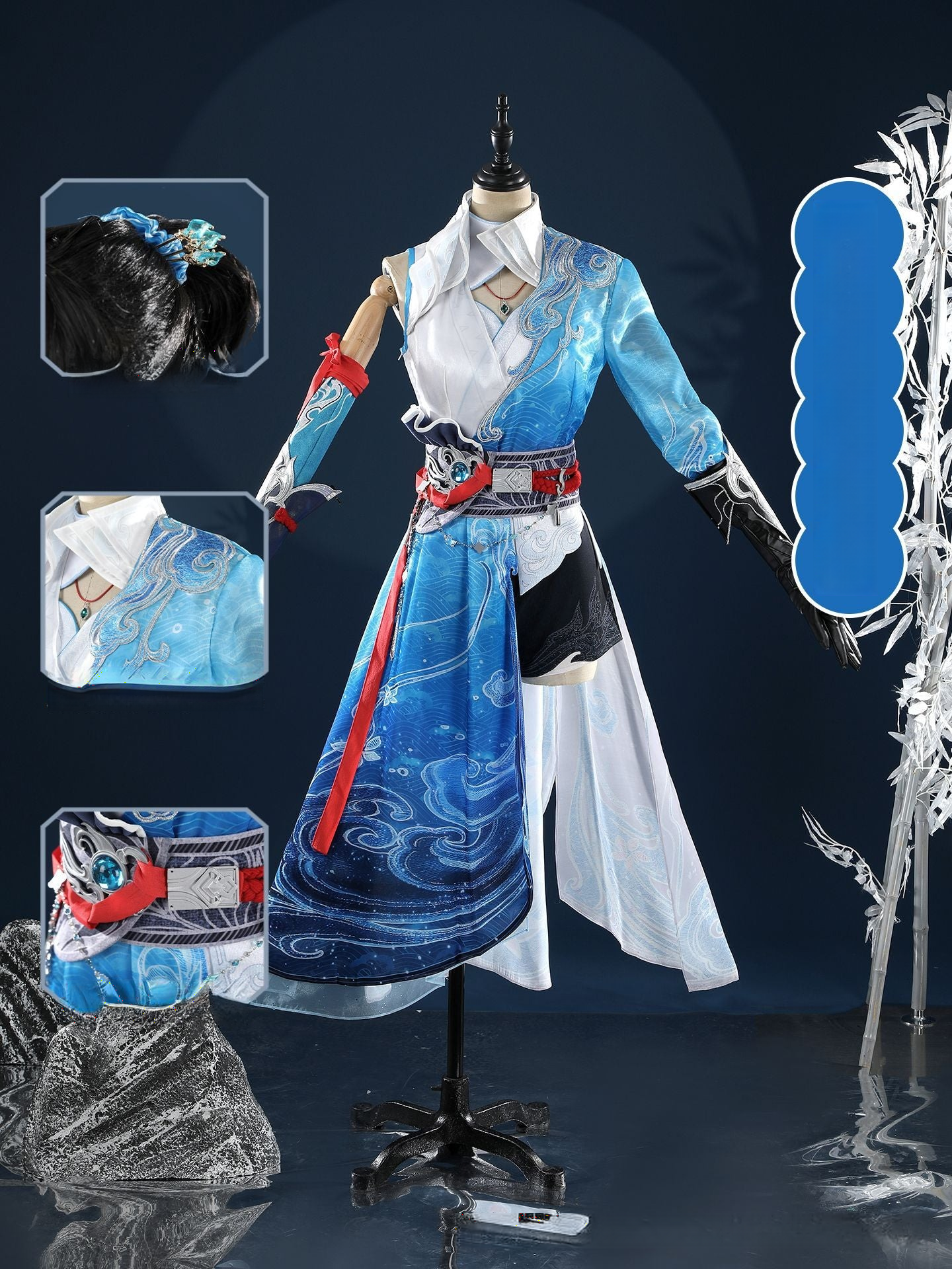 Ji Ruxue Naraka Bladepoint Hanfu Cosplay Kostuem Damen