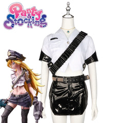 Bühne Kostüm Witch Hunter K-Pop Bühnenoutfit Cosplay Kostuem Damen
